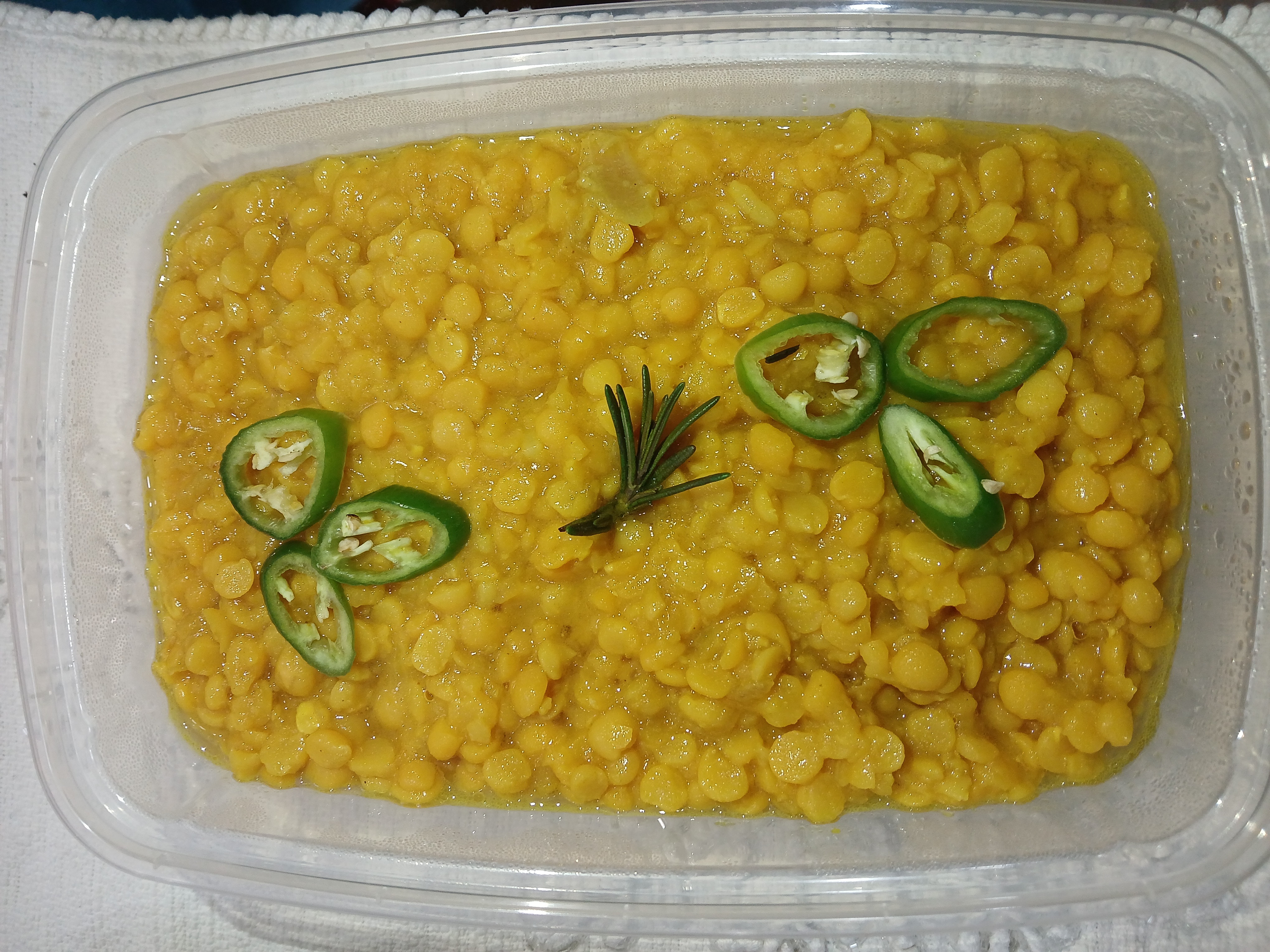 Mild Yellow Split-pea Stew Alicha Ater Kik